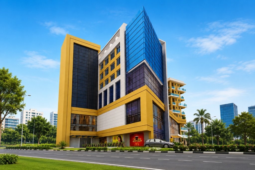 Luxury Hotel Exterior